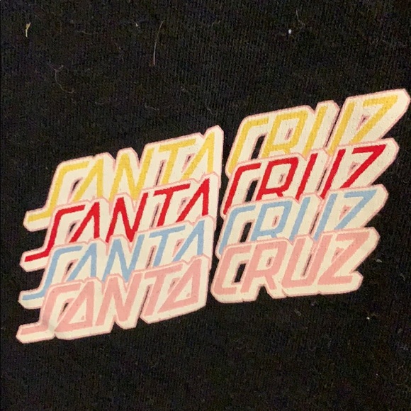 Black women’s Santa Cruz t-shirt - Picture 4 of 5